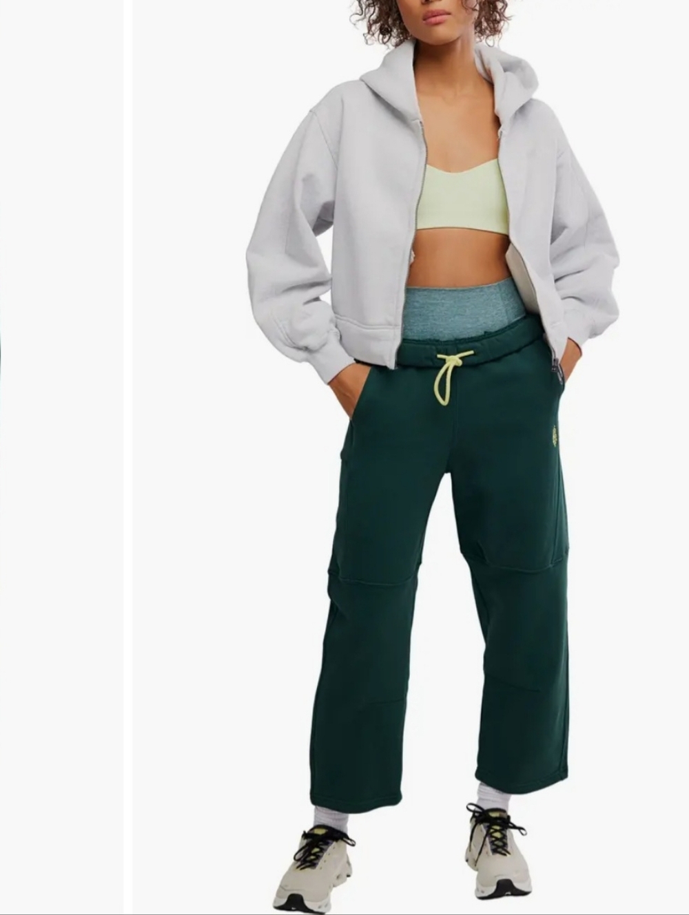 Free People Top Score Barrel Pants